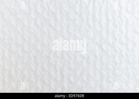 Elegant white paper abstract background with ornamental patterns. Subtle decorative texture, perfect for invitations, greeting cards, wedding statione Stock Photo