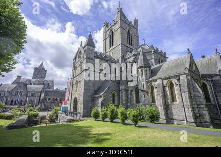 Christchurch Cathedral, Dublin, County Dublin, Ireland Stock Photo