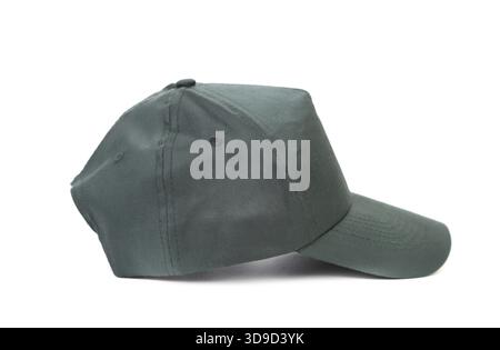 Working peaked cap. Isolated on a white background Stock Photo