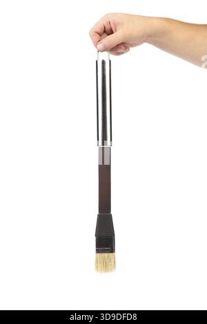 Basting brush. Isolated on a white background Stock Photo