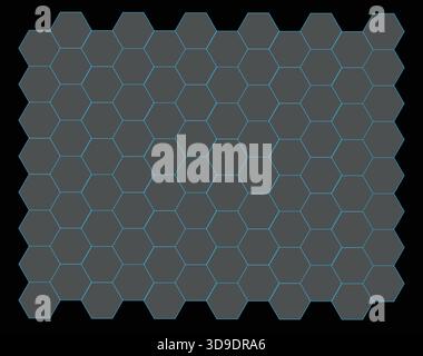 "Colorful Hexagon Honeycomb Pattern Background – Rainbow Geometric Abstract Vector" Stock Vector