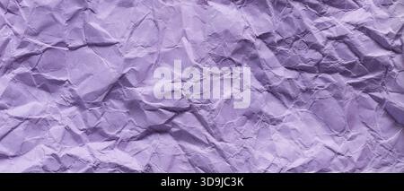 Abstract Wrinkled Purple Paper Background with Grunge Effect Stock Photo