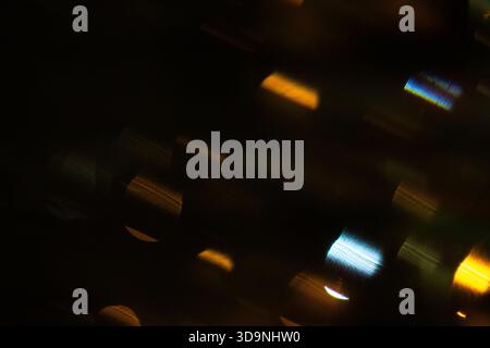 Floating glowing particles creating vivid cosmic pattern in digital space, teal and purple hues. Abstract, luminescent, futuristic, digital, vibrant, Stock Photo