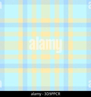 Seamless pastel plaid pattern. Ideal for backgrounds, textiles, or adding a soft, calming touch to designs. Versatile for fashion, home decor, or crea Stock Vector