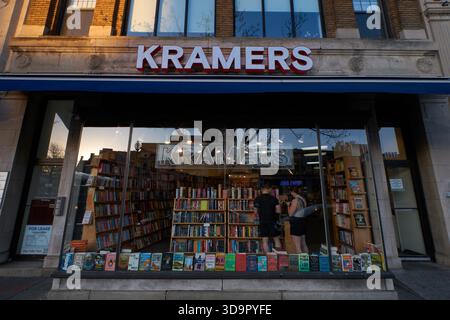 Kramers bookshop in Washington DC Stock Photo