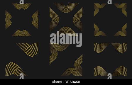 Elegant gold frame with floral pattern Stock Vector Image & Art - Alamy