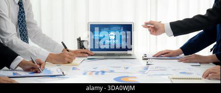 Chatbot software application for brisk online business that automatically reply to customer questions Stock Photo