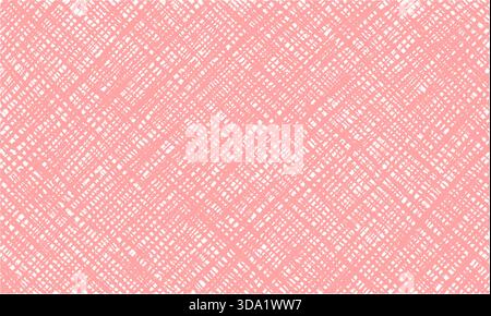 Pink Pastel Scribble Crayon Rectangle Background Stock Vector