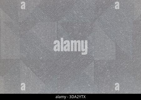 Grey Geometric Fabric Texture Background Pattern Stock Photo