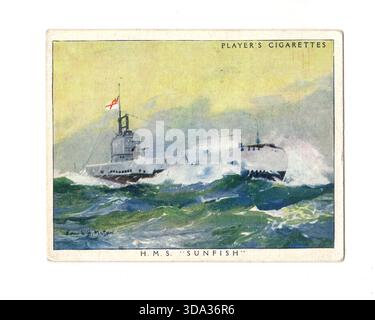 Black and white cigarette card showing the Banff Springs Hotel in ...