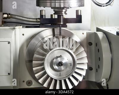 Drill milling machine on plant Stock Photo