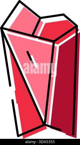 The shard Simple vector icon. Illustration symbol design template for ...