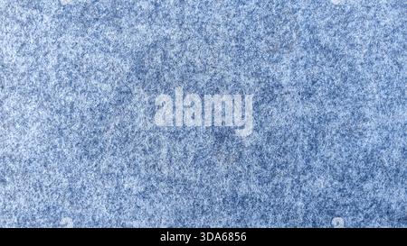 Close-up Background Texture of Worn Light Blue Gray Felt Fabric Stock Photo