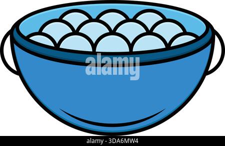 Icon for basin soap suds water cleaning, sink cleaning Stock Vector