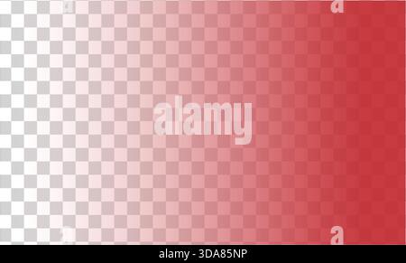 Soft Red Gradient Background Graphic with Smooth Color Transition and Transparent Checkered Overlay Ideal for Digital Design Templates Stock Vector