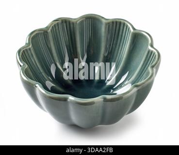 empty bowl isolated on white background Stock Photo
