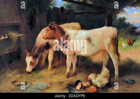 Walter Hunt - Dog in the Manger Stock Photo