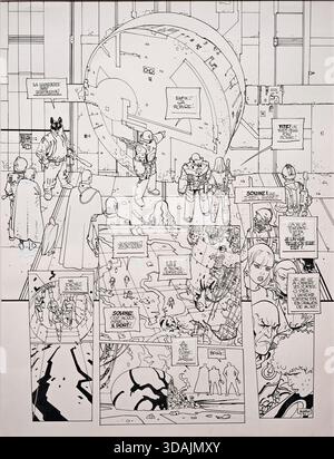Jean Giraud, Moebius, drawing and Alejandro Jodorowsky script, les
