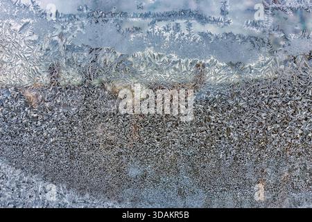 Frost on Window - 2025 Stock Photo