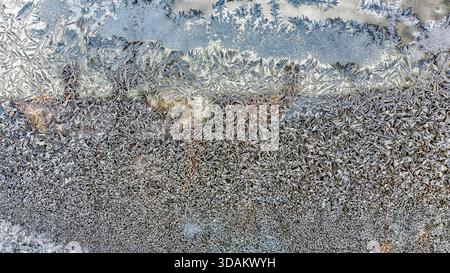 Frost on Window - 2025 Stock Photo