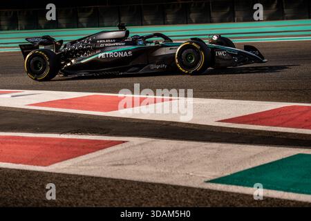 Andrea Kimi Antonelli Of Mercedes AMG F1 Team Celebrates On The Podium 