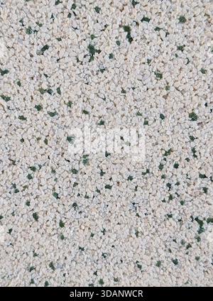 decorative multicolored mosaic granulated wall plaster texture Stock Photo
