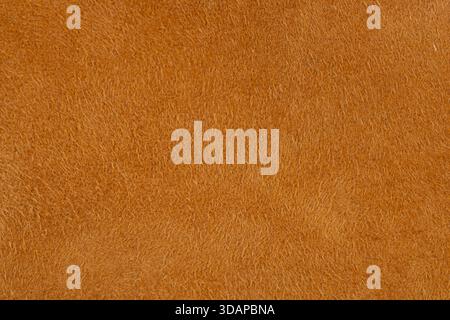 Orange Brown Suede Leather Texture Material Background Stock Photo