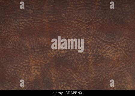 Dark brown vintage leather texture background surface Stock Photo