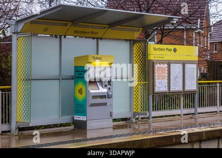 Metrolink tram ticket vending machine Manchester city centre UK Stock ...