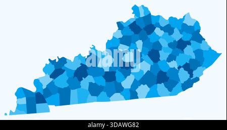 Ohio County (Kentucky) outline map set Stock Vector Image & Art - Alamy
