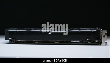 Gainward Geforce 1060 computer graphics card on a white table Stock Photo