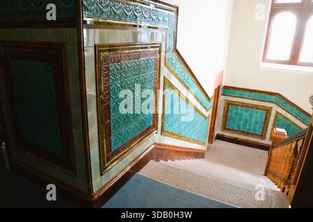 Inside the Pierhead Building, Cardiff Bay, South Wales, UK Stock Photo