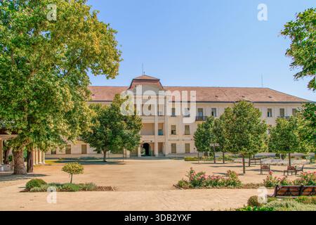 BALATONFURED, HUNGARY. State Heart Hospital is located in Balatonfuered, near Lake Balaton, Balatonfuered, Veszprem county, central Transdanubia, Hung Stock Photo