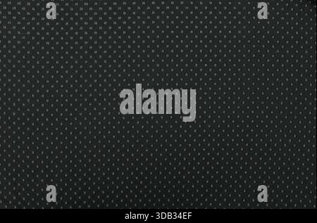 black fabric texture useful as a background Stock Photo