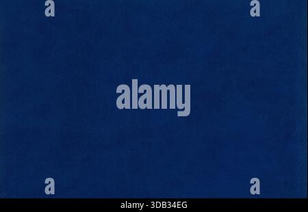 blue leatherette faux leather texture useful as a background Stock Photo