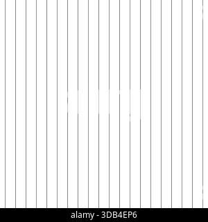 Vertical stripes, seamless pattern. Vector illustration. Thin lines isolated on a white background. For printing on fabric, stationery, and paper good Stock Vector