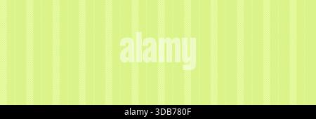 Platform pattern fabric textile, straight vertical texture background. Vest vector seamless lines stripe in lime color palette. Stock Vector