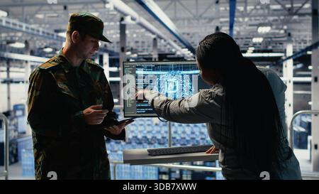 Server room army experts deploy AI tech to modernize defense ...