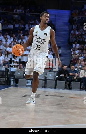 Theo Maledon (Real Madrid) during EA7 Emporio Armani Milano vs Real Madrid, Basketball