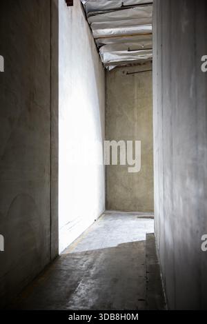 Tall Hallway Stock Photo