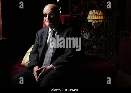 PA REVIEW OF THE YEAR 2025. File photo dated 11/10/25: Salman Rushdie in Cliveden House at the opening the 2025 Cliveden Literary Festival. Issue date: Monday December 15, 2025. Stock Photo