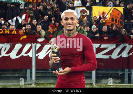 Wesley of AS Roma during the Italian Serie A, 2025/26 season, football ...