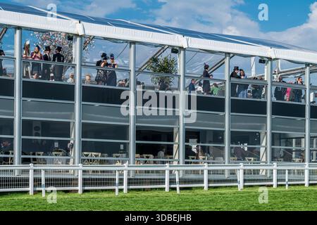 The Derby - Epsom Downs Stock Photo