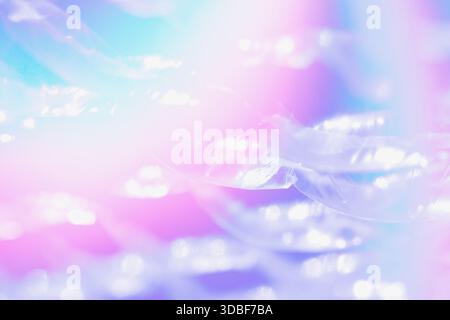 Multicolored violet-blue  gradient abstract background - hologram Stock Photo