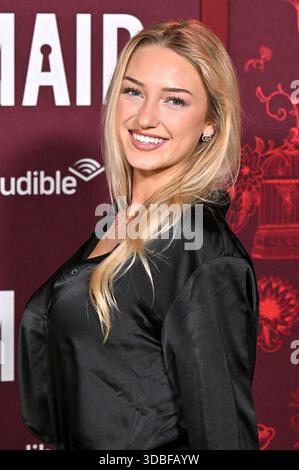 Sydney Thomas bei der Premiere des Kinofilms The Housemaid - Wenn sie