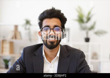Indian Businessman with Headset Stock Photo