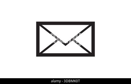 Envelope Icon Mail Email Message Communication Symbol Stock Vector