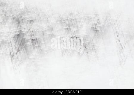 Soft white minimalistic background, abstract scratched texture Stock Photo
