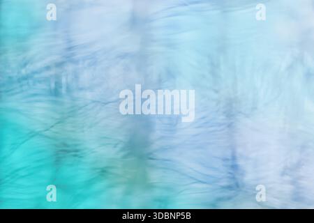 Soft color gradient water reflection as an abstract  background Stock Photo