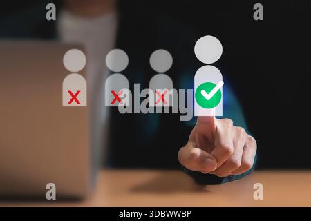 Human Resources Recruitment Team Employee Management Business Concepts Global Structured Relationship Management Recruitment Concepts Stock Photo
